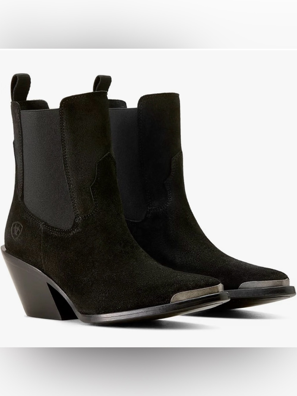 Ariat Shiloh Bootie Black Heeled Ankle Boots